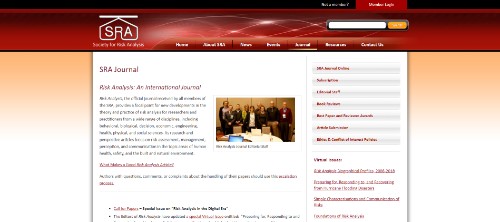 Society for Risk Analysis