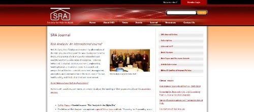 Society for Risk Analysis